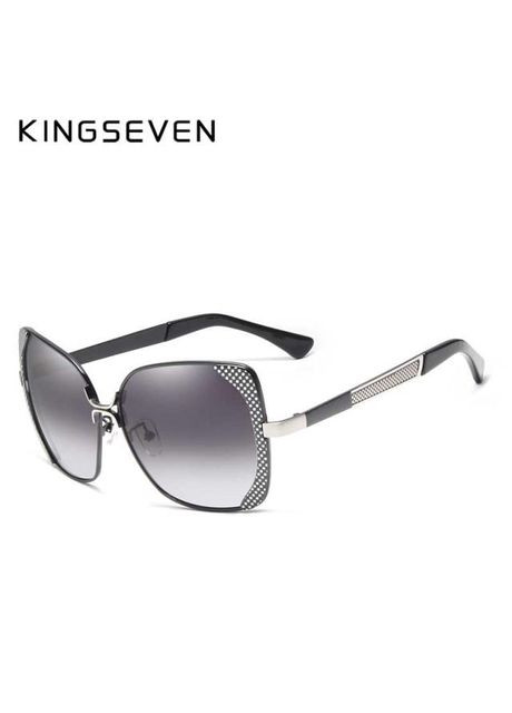 Женские солнцезащитные очки бабочка с градиентными линзами N7011 DESIGN KINGSEVEN (299332670)
