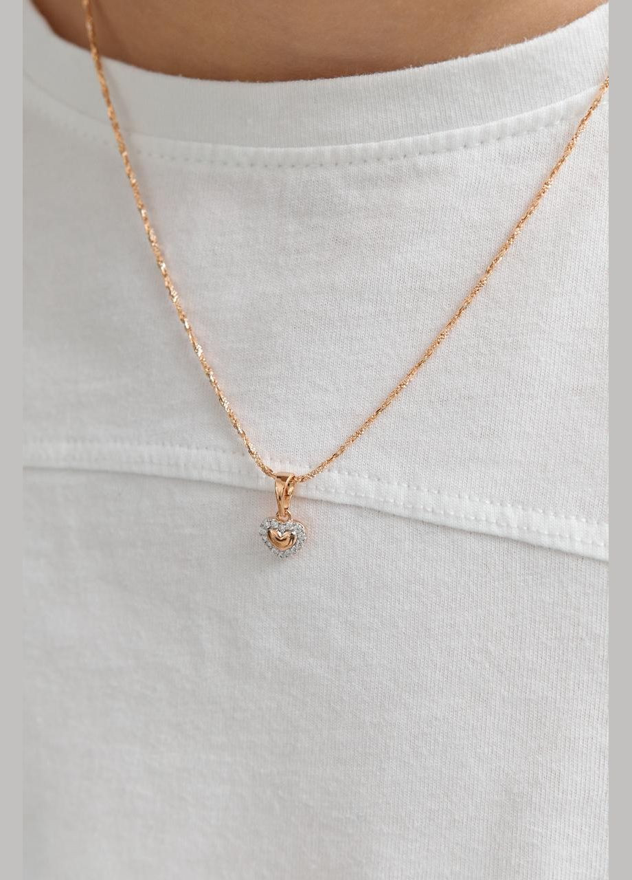 Кулон "сердечко" Медичний сплав. Xuping Jewelry (329443510)