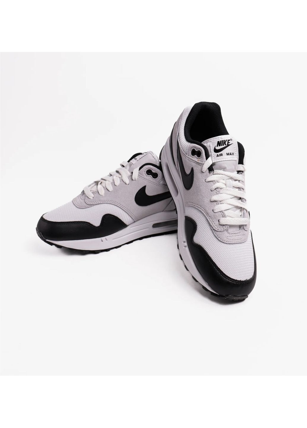 Черные кроссовки мужские air max 1 essential grey/black Nike