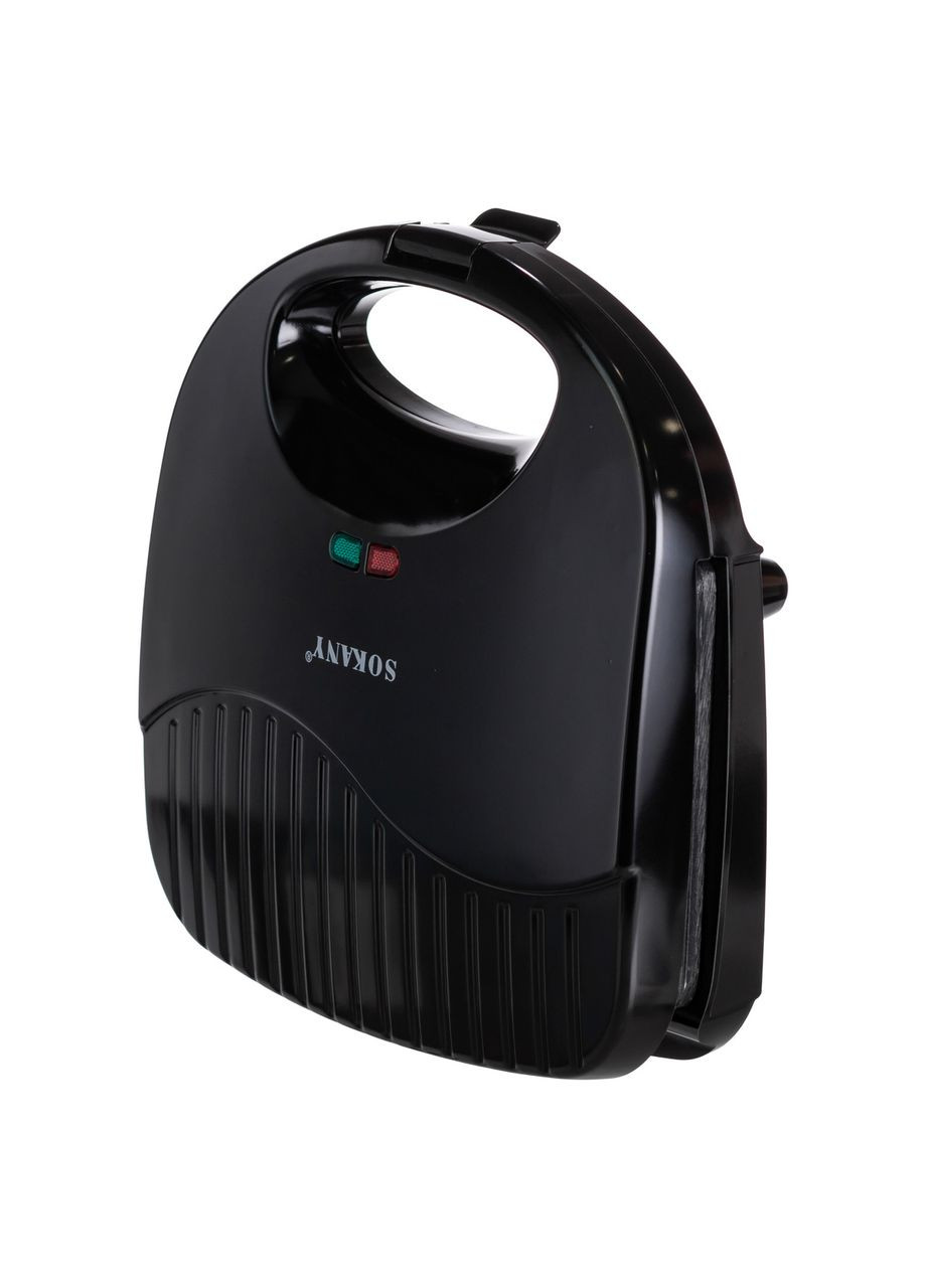 Электрогриль с антипригарным покрытием 750 Вт для приготовления мяса и овощей гриль-пресс ProDobro (364190407)