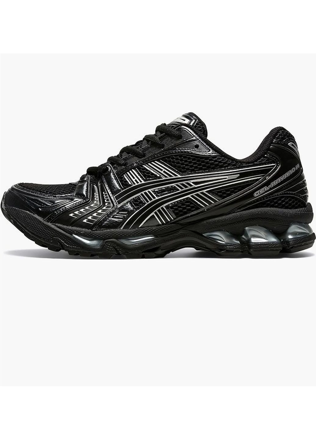Чорні кросівки чоловічі gel kayano 14 black 1201a019-006 Asics
