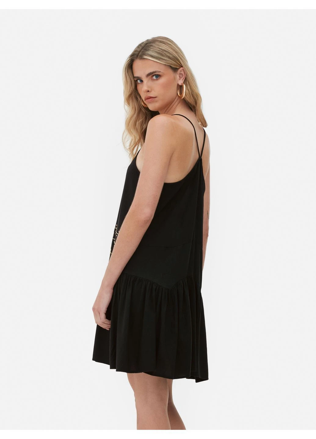 Чорна сукня літо,чорний в візерунки, Primark