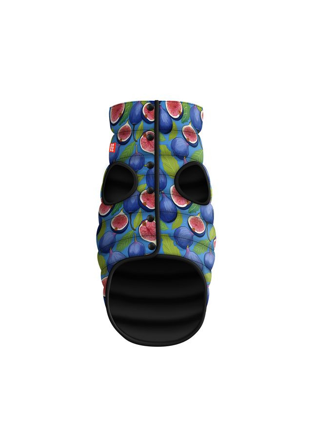 Курточка для собак Clothes рисунок "Инжир", В 87-90 см, С 60-65 см WAUDOG (322001541)