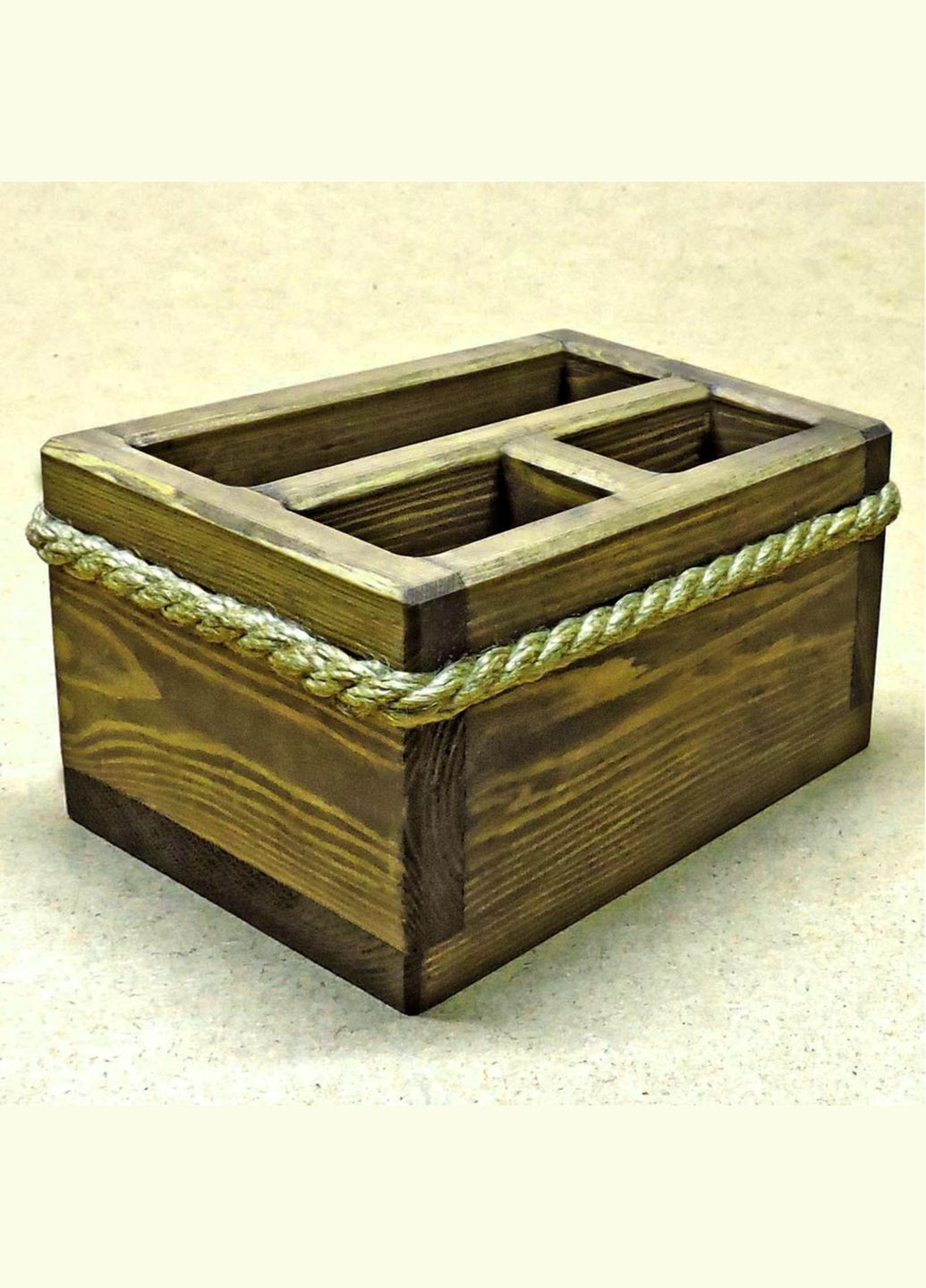 Подставка для столовых приборов из дерева Форчетта мускат (ПСП-000307) No Brand (327425552)