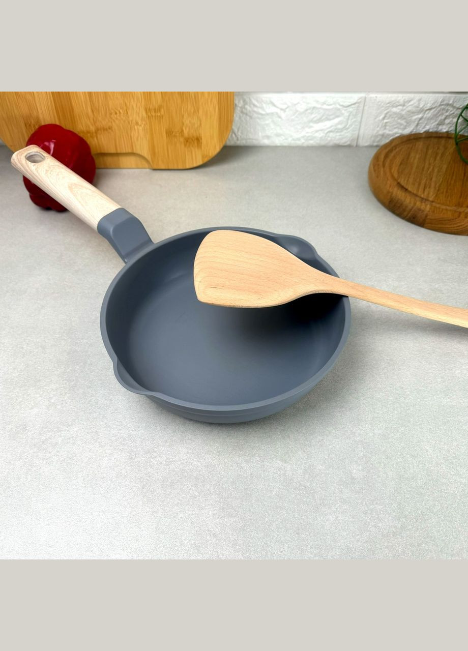 Cковорода для индукции 24 см с лопаткой Алюминий Pepper (303210929)