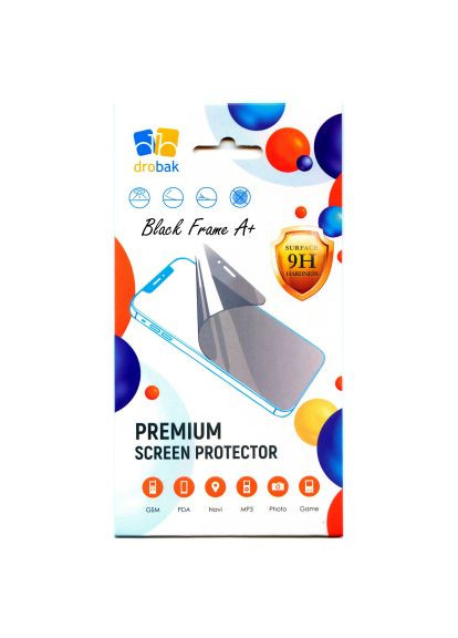 Скло захисне Xiaomi Redmi Note 12 Pro+ 5G Black Frame A+ (535349) Drobak Xiaomi Redmi Note 12 Pro+ 5G Black Frame A+ (366484835)