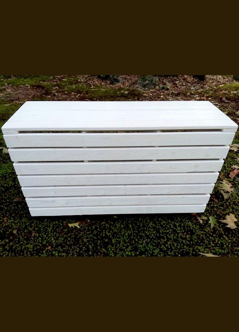 Кошик для білизни з дерева Банмі зефір (КЗБ-001420) No Brand (328293205)