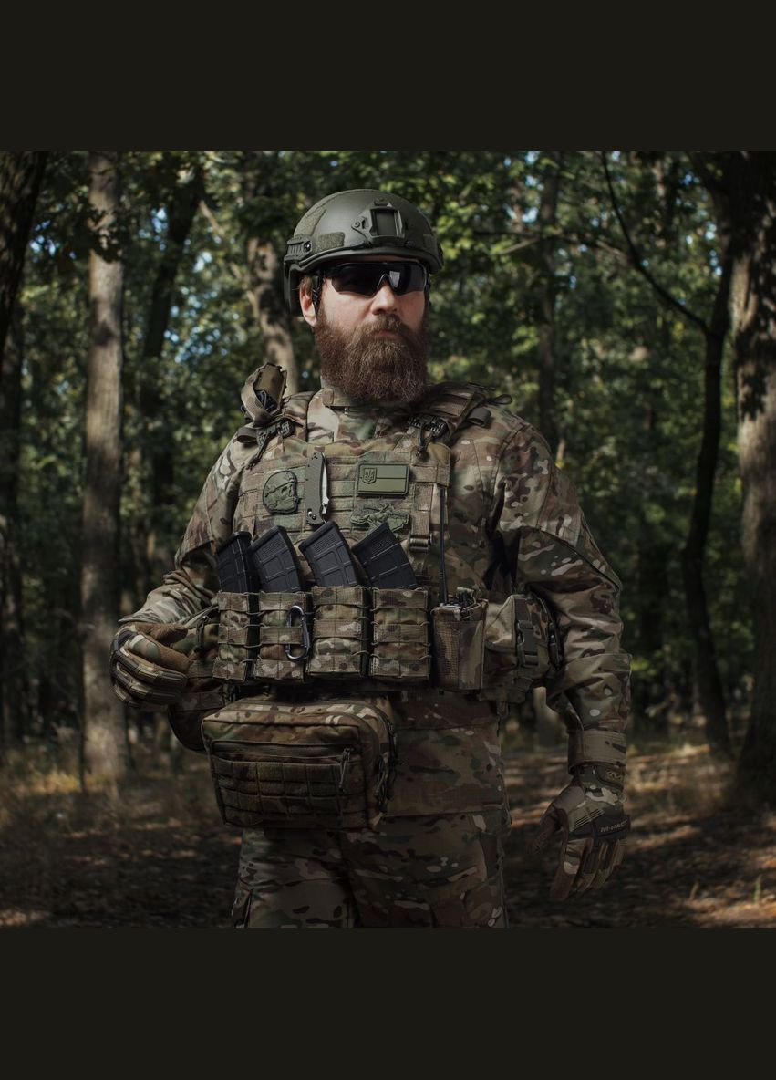 Комплект снаряжения Vest Full (based on IBV) без баллистической защиты. Мультикам Ukrarmor (336889742)