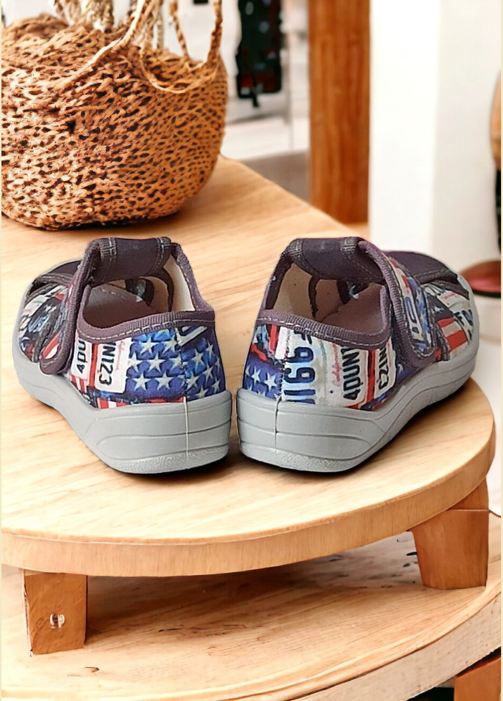 Дитячі ортопедичні тапочки капчики на липучці для хлопчика Waldi (327432069)