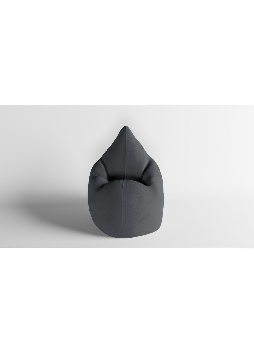 Крісло - мішок Краплинка 120х80 Велюр Victory Gray SkyPuff (361258679)