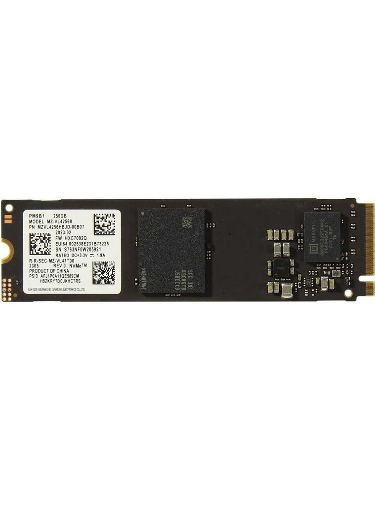 Накопичувач SSD 256GB M.2 PCIe 3.0 x4 TLC (MZVL4256HBJD-00BH1) Samsung (336956182)