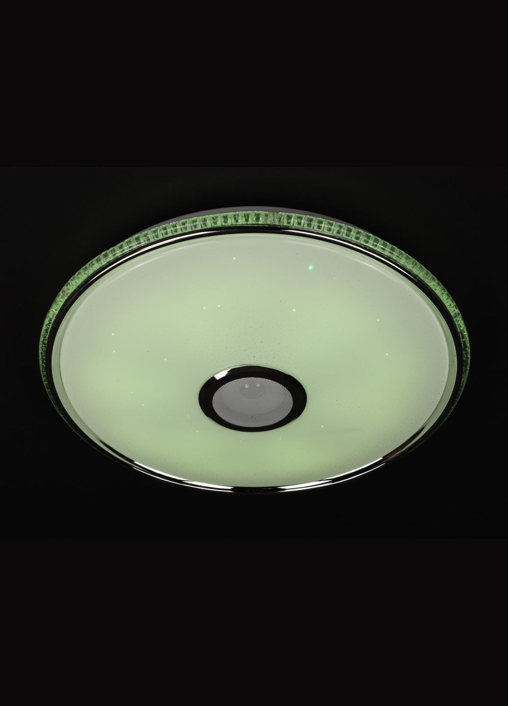 Современный круглый потолочный светильник SMART LED с Bluetooth с пультом 27261 Белый 7х40х40 см. Sunnysky (364768792)