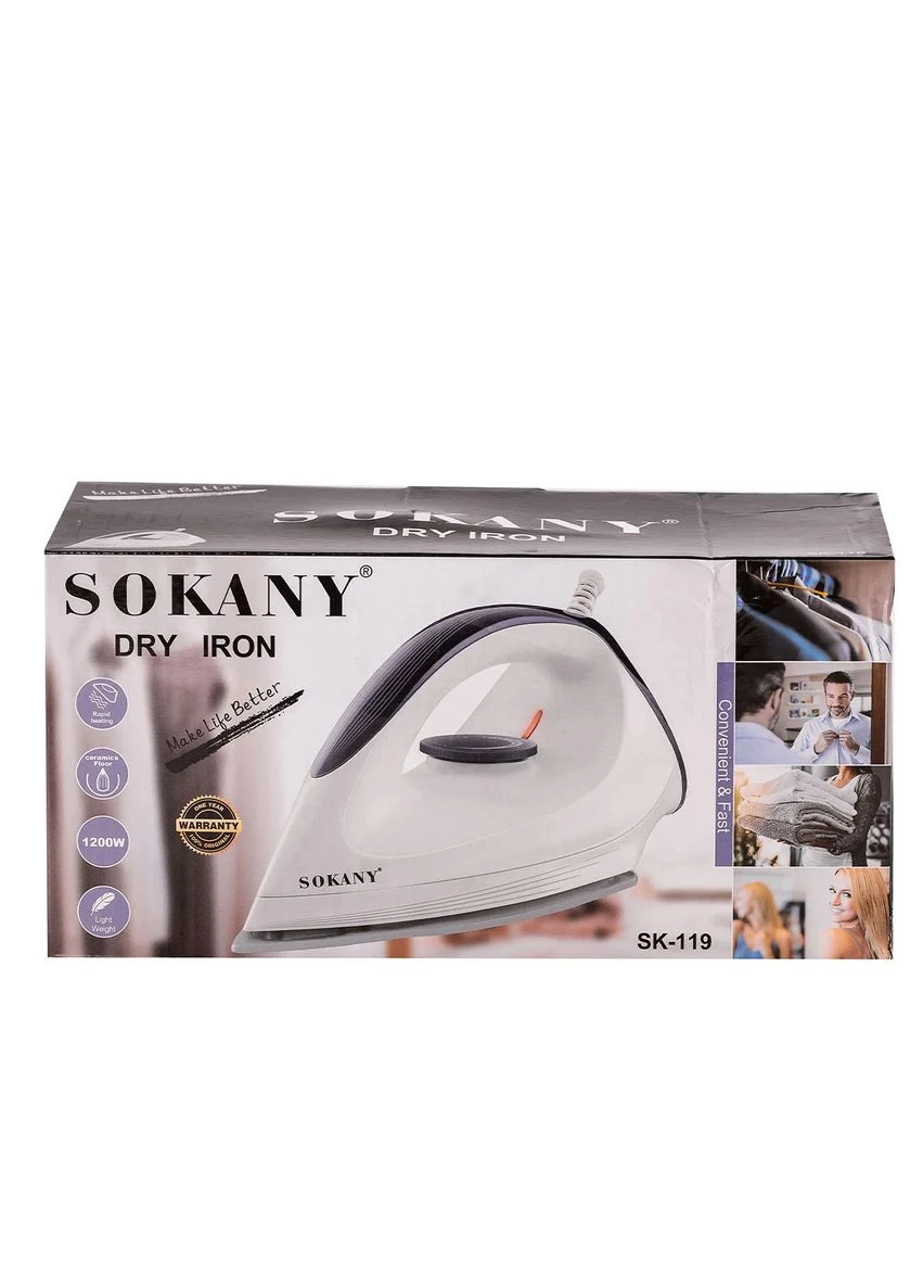 Праска керамічна 1200 Вт зелена Sokany (393472054)