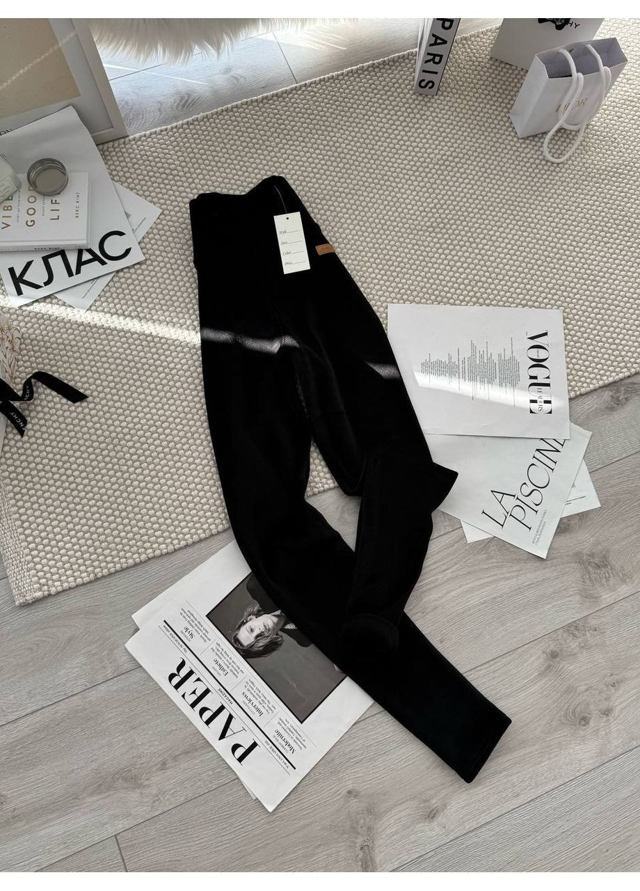 Лосины 476 рубчик велюр на флисе Україна (368727094)