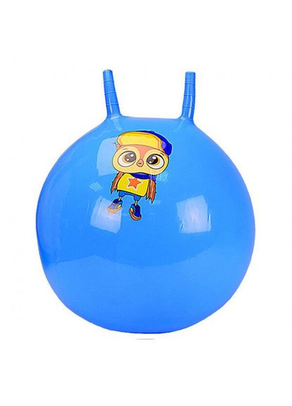 Мяч для фитнеса "Зверушка" (голубой) MIC (290251705)