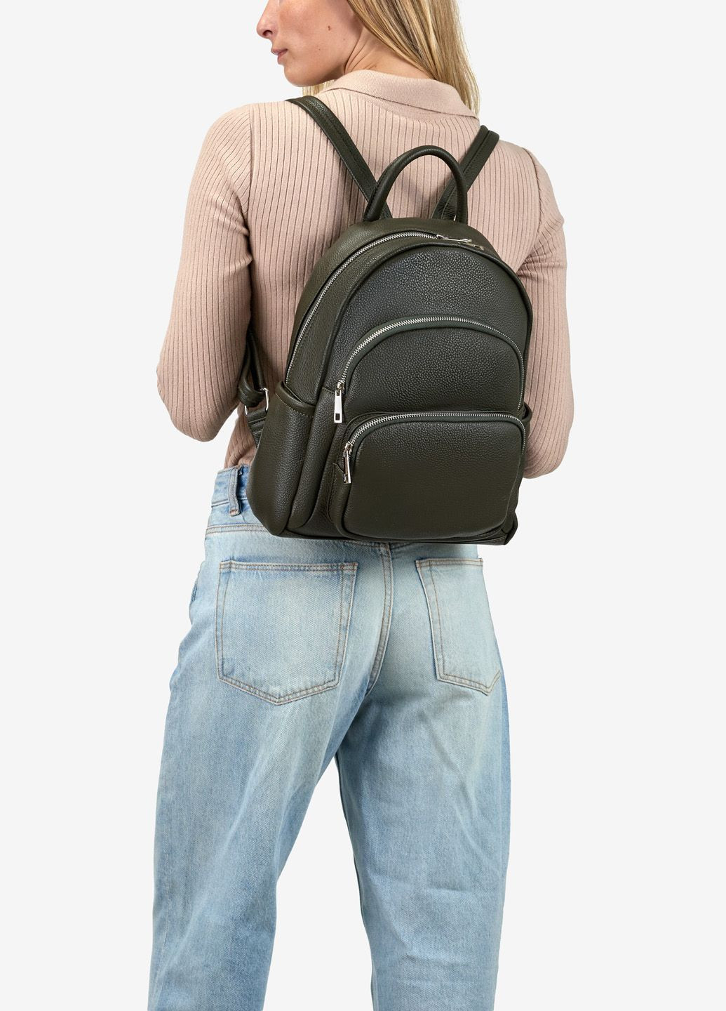 Рюкзак жіночий шкіряний Backpack Regina Notte (363830961)