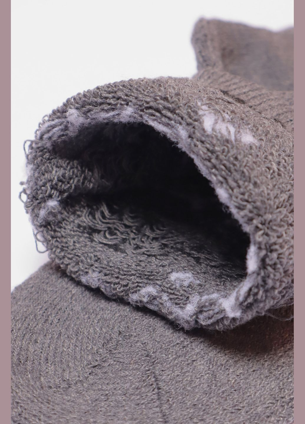 Комбіновані набір шкарпеток жіночих махрових 3 штуки Let's Shop малюнки (304501404)