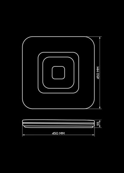 Светильник светодиодный SMART SMLS25-80 3000-6000K 80Вт с д/у (00-00020336) BIOM (315138472)
