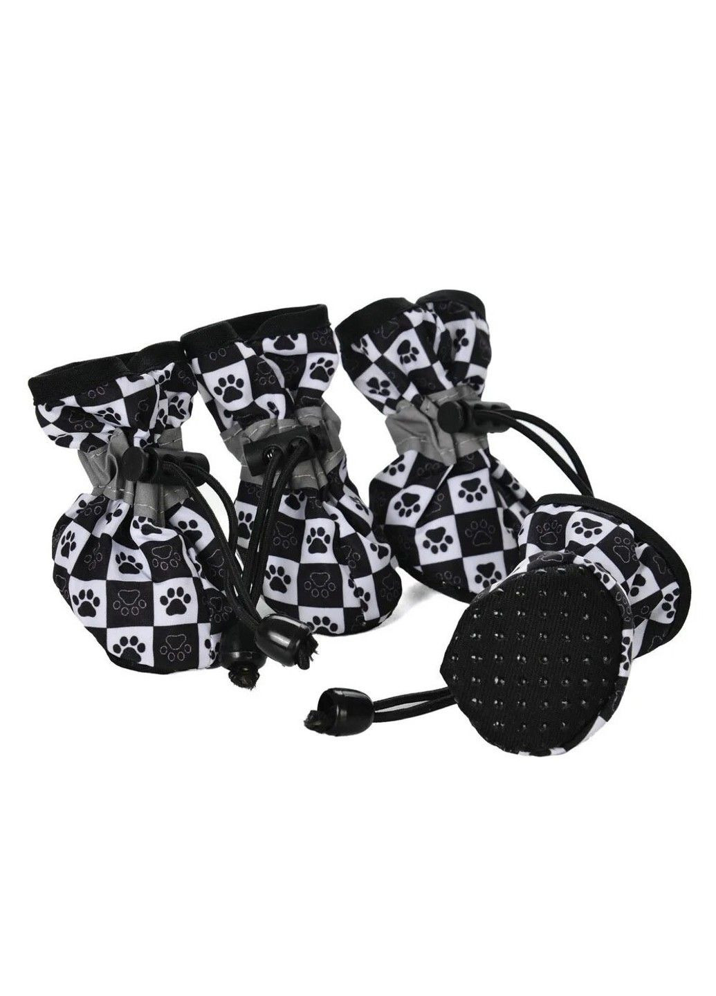Взуття для собак дрібних порід "Black chess" Size 1 Xtep (320953035)