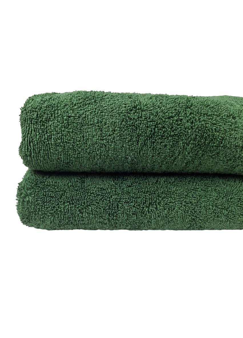 Рушник Inspire махровий 70х140 см 500грм темнозелений (2800004645430) SoundSleep синій