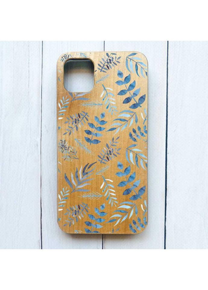 Деревянный чехол на iPhone 11 Pro Max:: Растительный фон (принт 276) Creative (360663566)