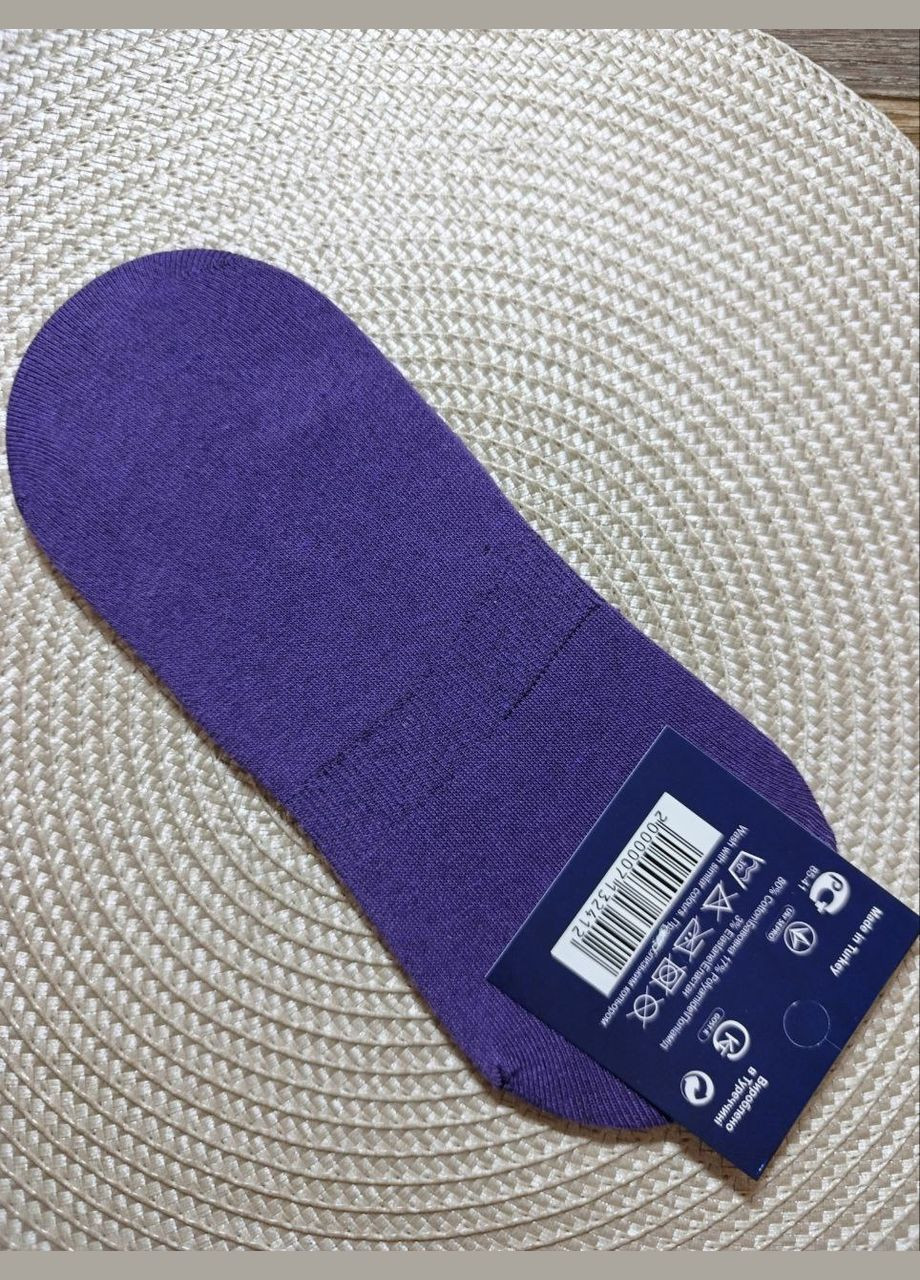 Фіолетові шкарпетки-сліди жіночі, туреччина, висока якість логотипи логотипи (339092016)