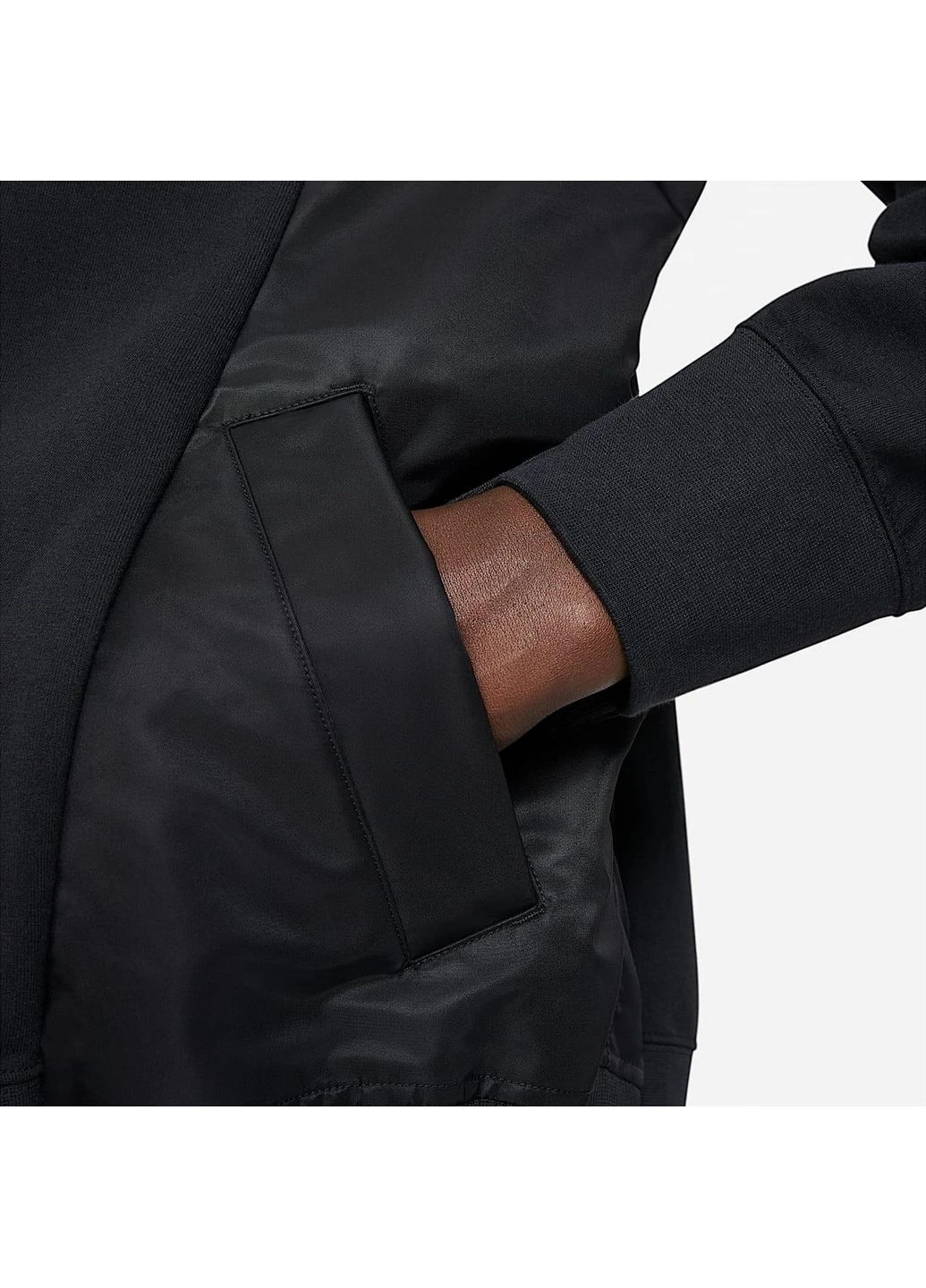 Худи Sacai Hoodie Black CW2419-010 Nike (399364869)