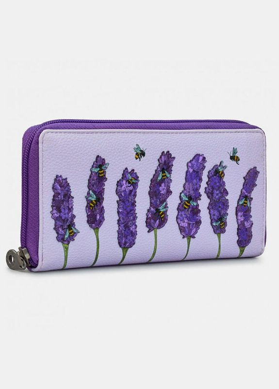 Кошелек женский Y1257 Baxter Bee Lavender Plum (Y1257 BEE 55) Yoshi (325449516)