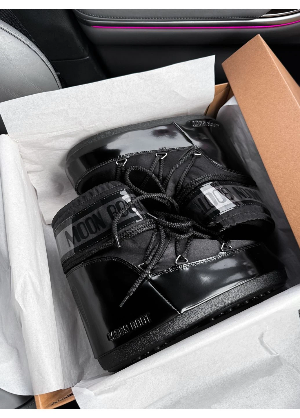 Moon Boot Total Black Vakko (392876412)