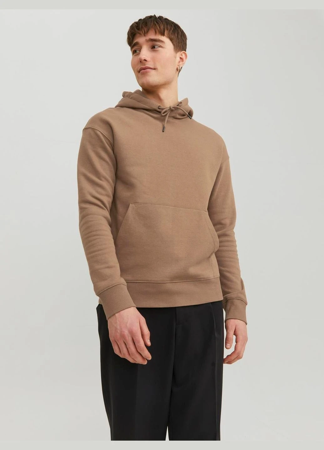 Худи флис,коричневый,JACK&JONES Jack & Jones (301016922)