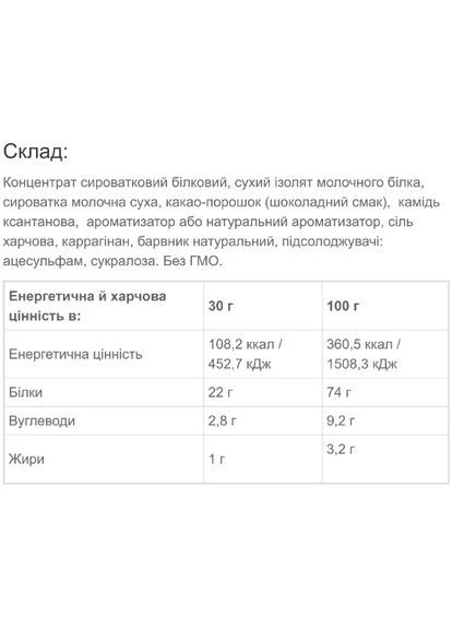 Протеин Ultra Protein 1300 г 43 servings Double Chocolate Vansiton (387628985)
