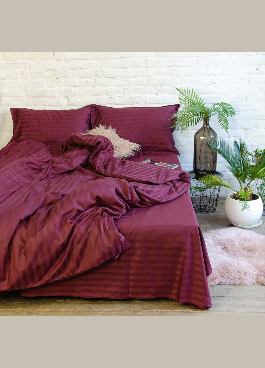 Постельное белье Вилюта сатин страйп 79 семейное Viluta (288045819)