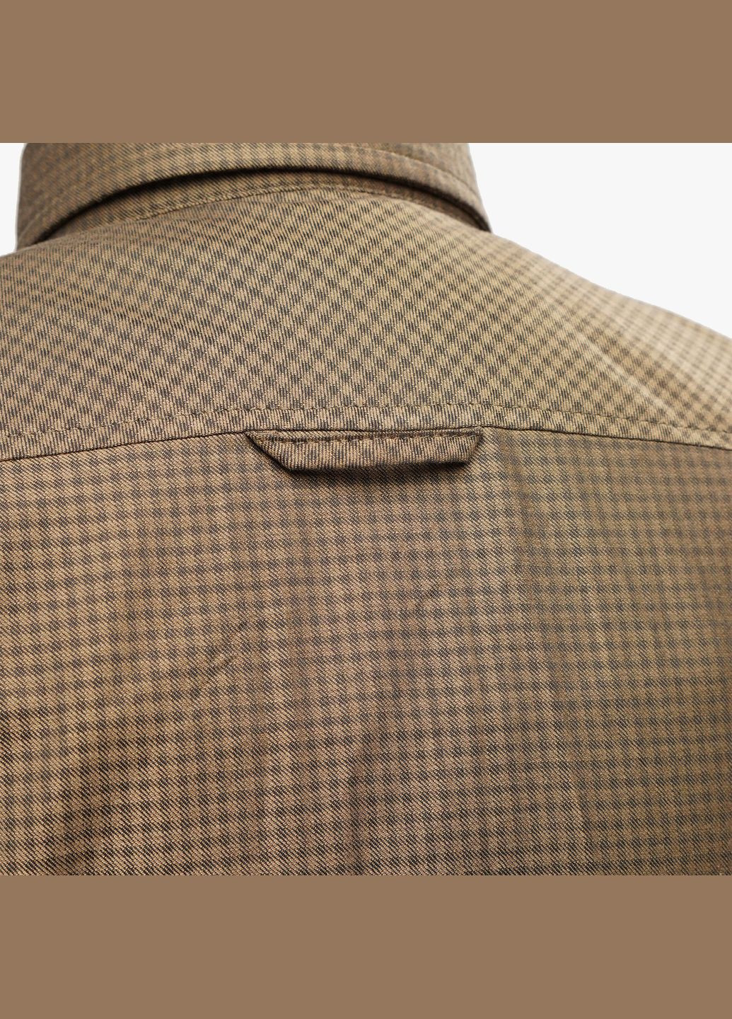 Рубашка Plaid в клетку Хаки | UATAC (316086348)