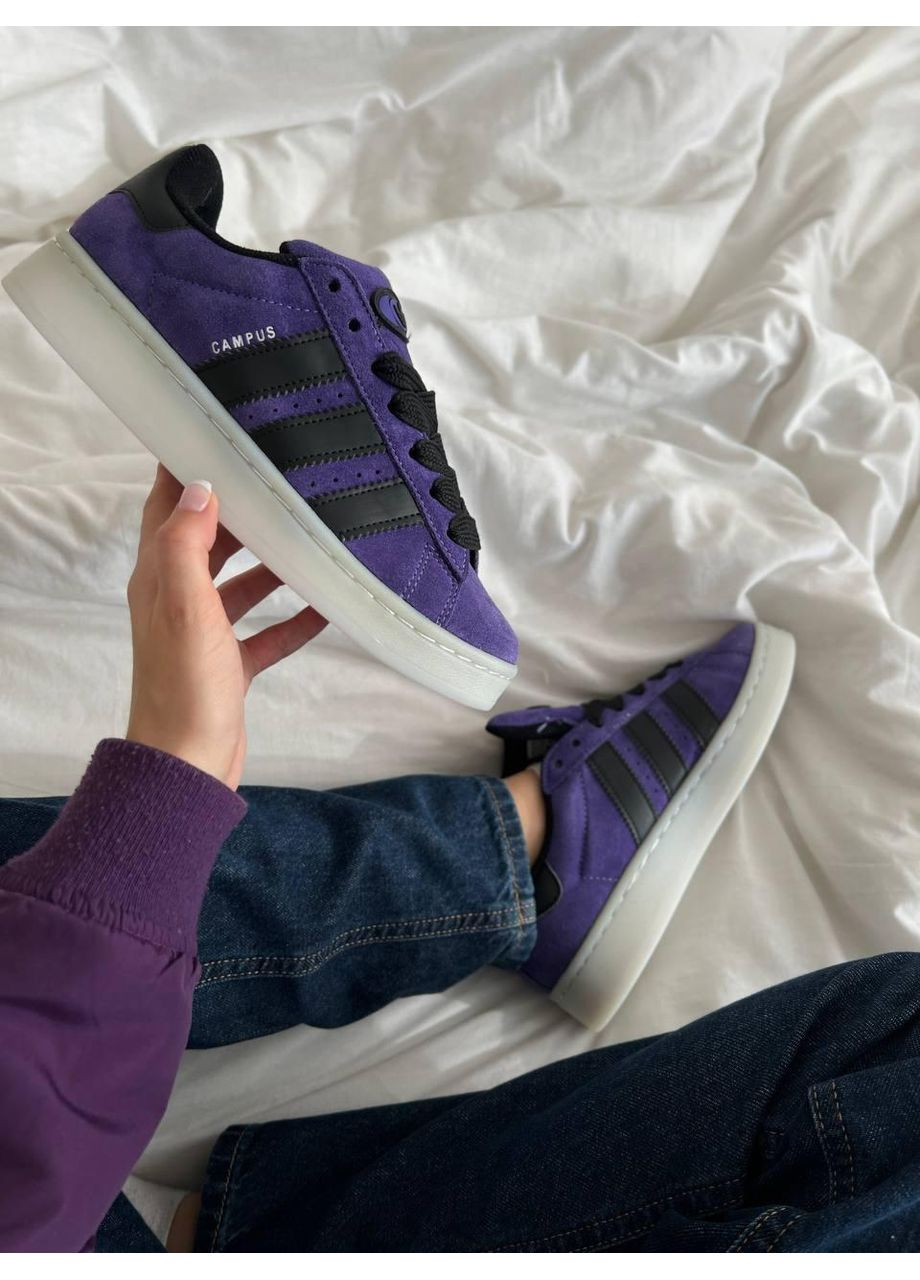 КРОСІВКИ ЖІНОЧІ ADIDAS CAMPUS 00S VIOLET АДІДАС КАМПУС No Brand білі демісезони (369387894)