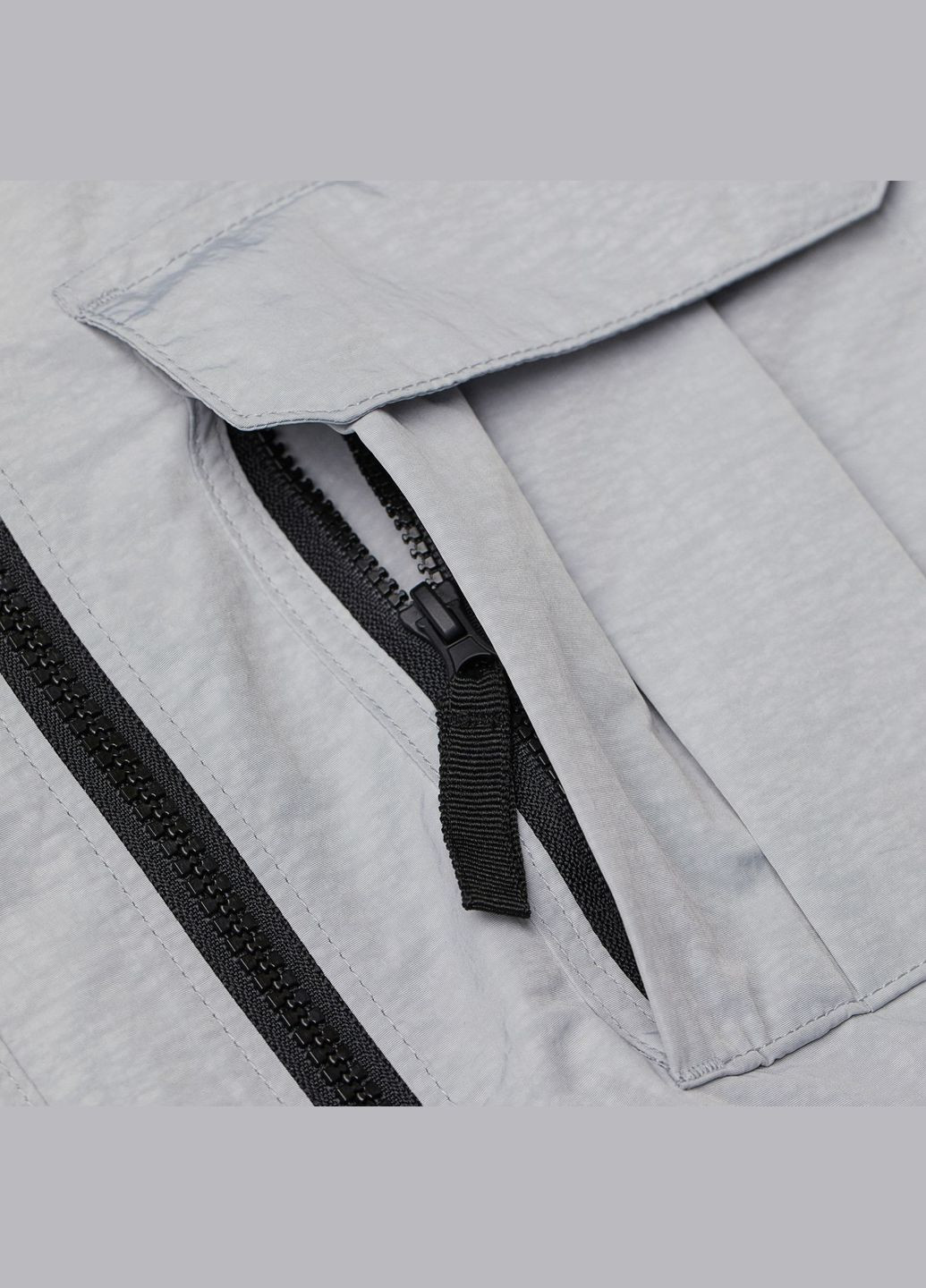 Сіра демісезонна куртка сорочка H&M