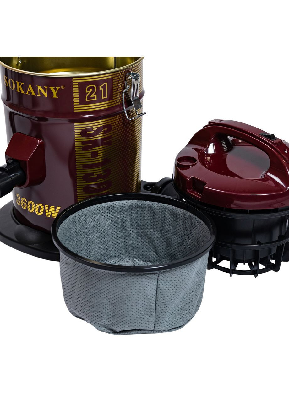 Пилосос SOKANY SK-13006 професійний з мішком 21 л Jooki (360921295)