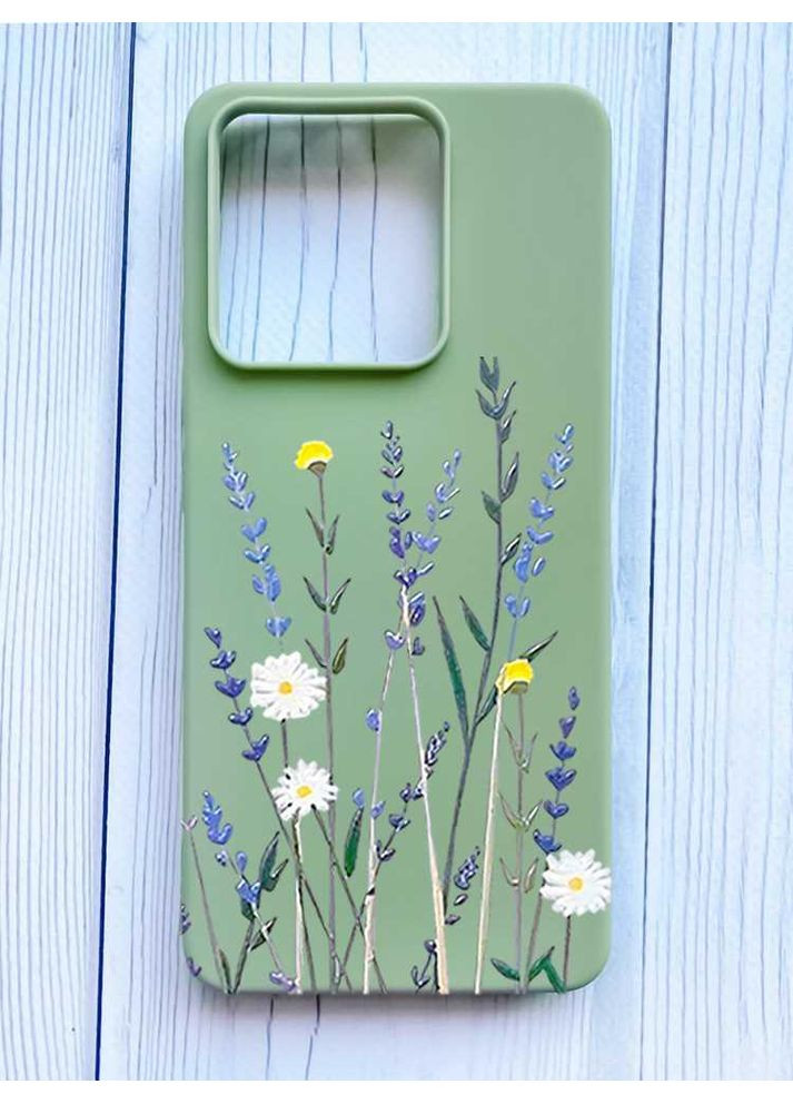 Матовый чехол на Xiaomi Redmi Note 13 Pro 5G Полевые цветы (принт 270) Creative (355392776)