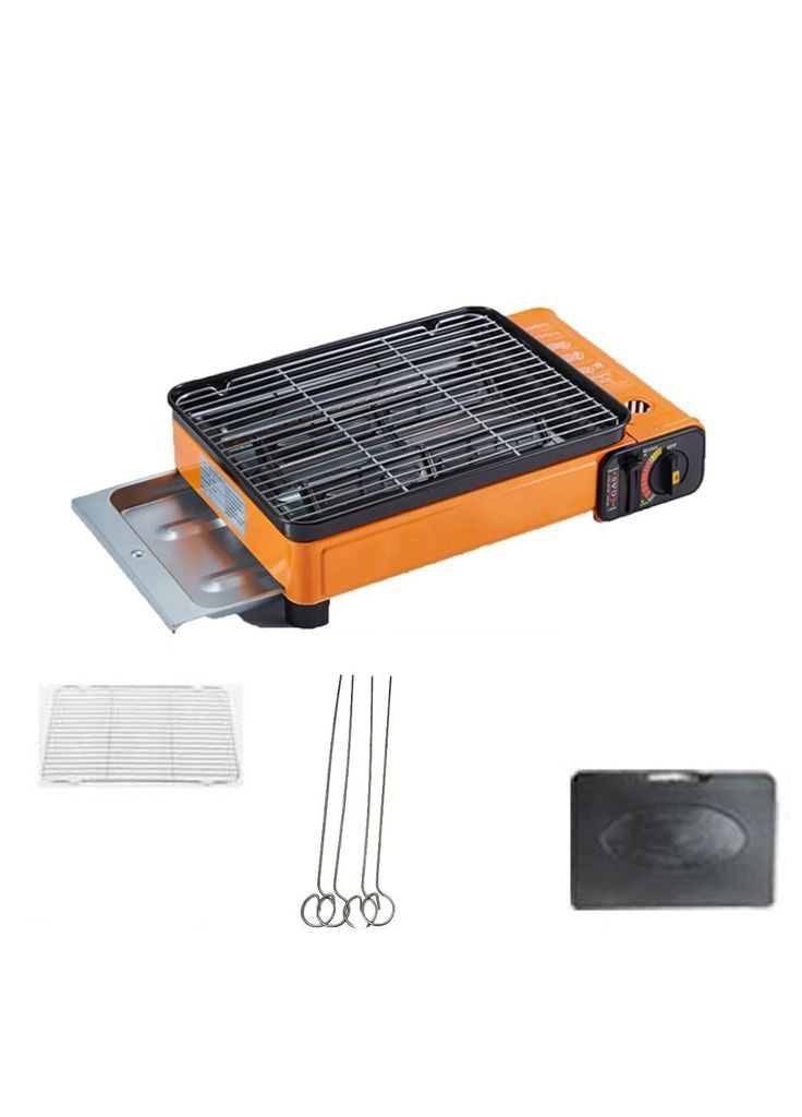 Плита газова в валізі гриль 2.2KW BDZ-290A Колір 3 (MER-15404_1119) XPRO (303912530)