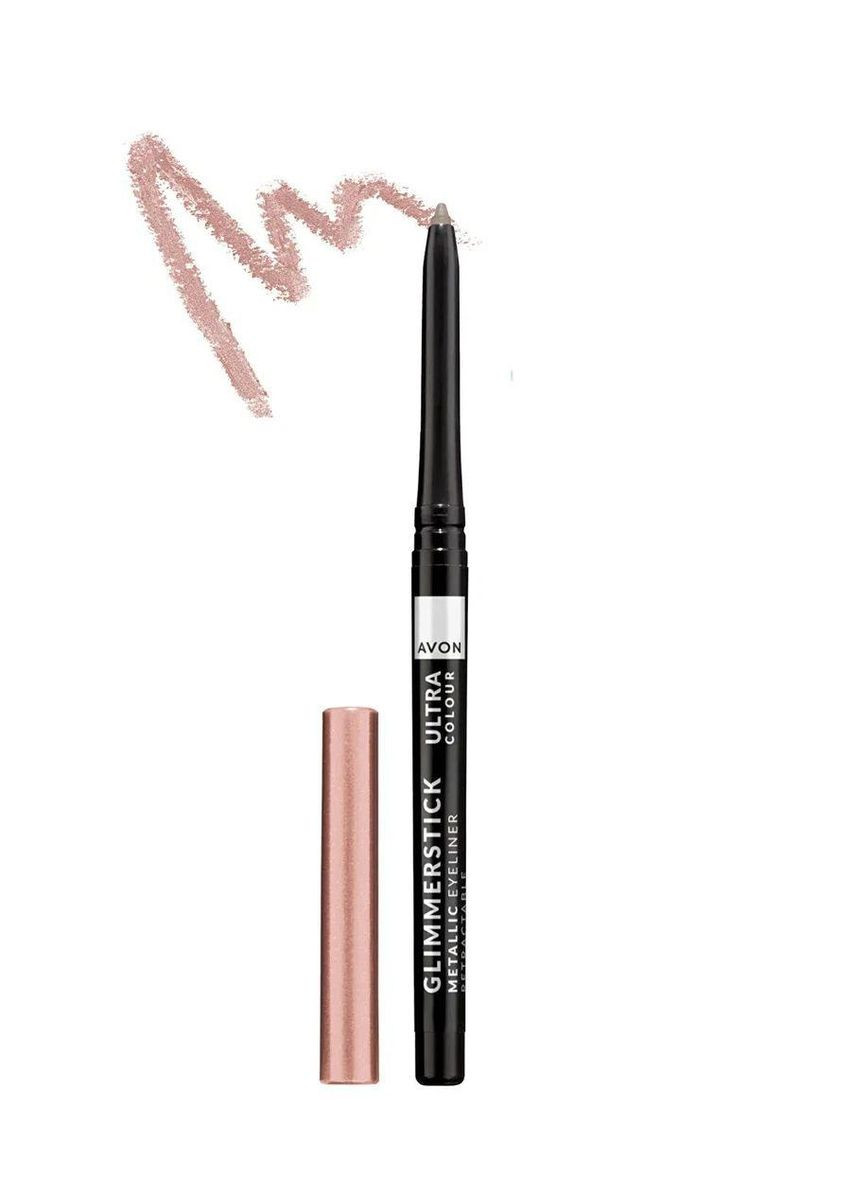 Карандаш для глаз с эффектом металлик, Pink Quartz/Розовый кварц, 0,28g Avon (308370903)