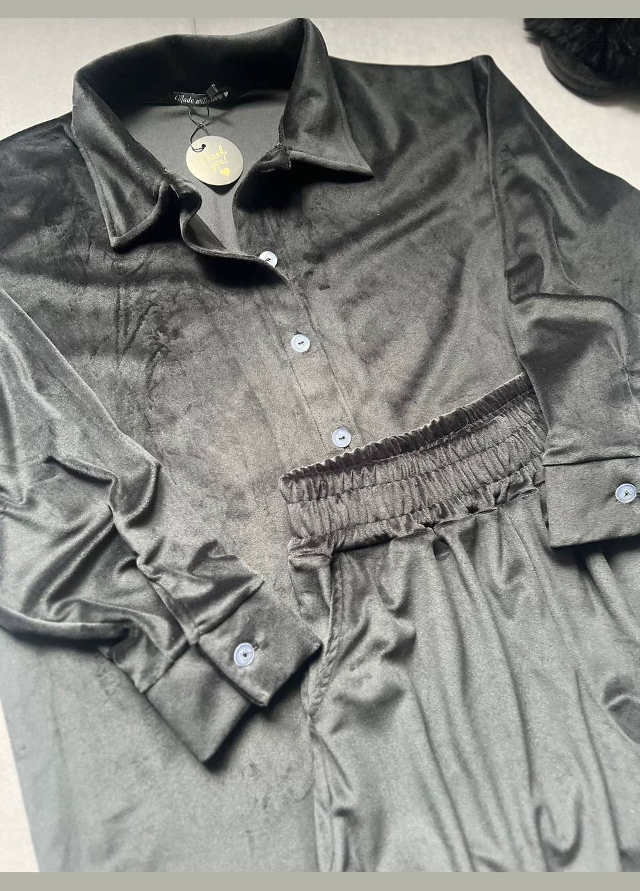 Женский костюм рубашка+шорты Україна (327088136)