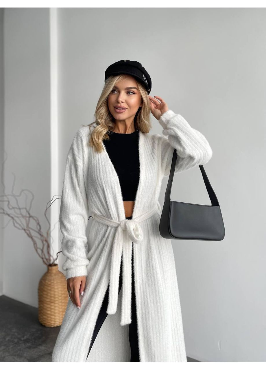 Белый кардиган Osoblyva