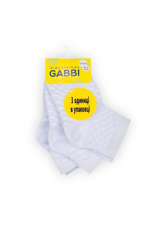 Дитячі шкарпетки для дівчинки NSM-440/3 (3 пари) Габби (300359895)