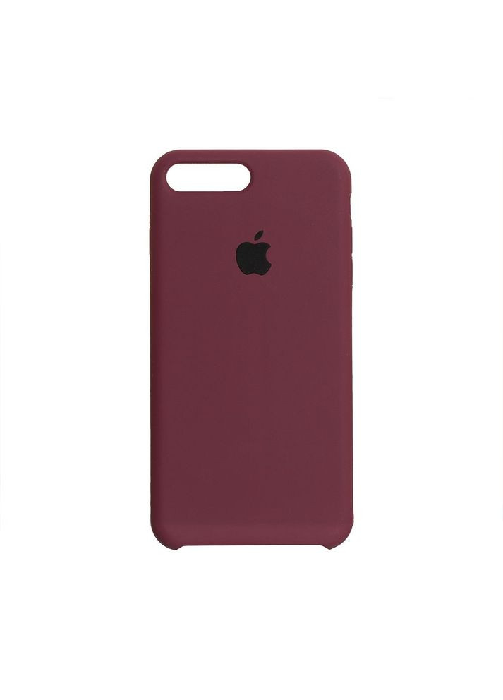 Силиконовый чехол для iPhone 8 Plus/7 Plus Maroon Marsala No Brand (308859206)
