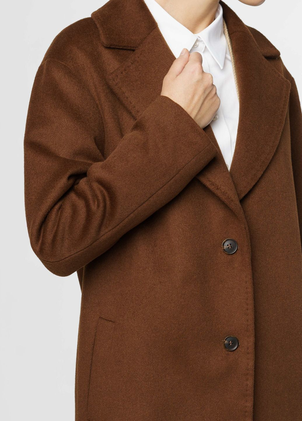 Коричневе зимнє Пальто жіноче коричневе Arber