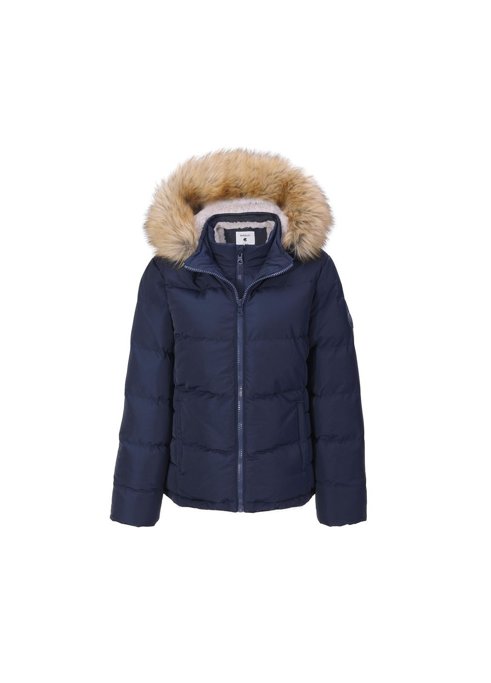 Темно-синий Пуховик Soulcal