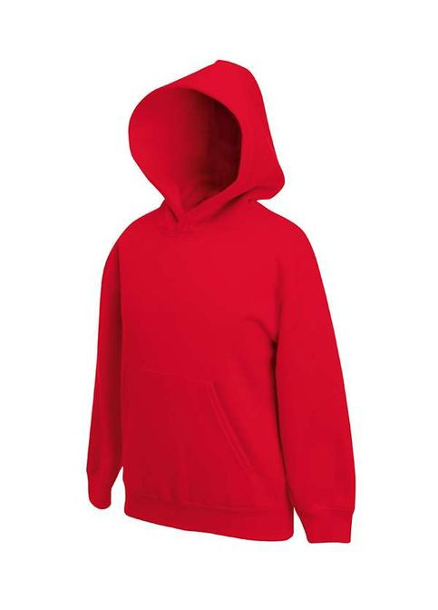 Толстовка детская Premium hooded sweat kids Красный (062037040116) Fruit of the Loom (315938483)