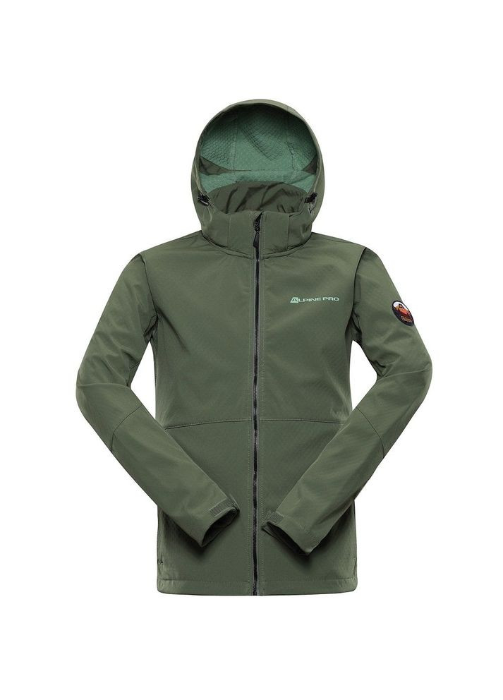 Темно-зеленая демисезонная куртка merom Alpine Pro