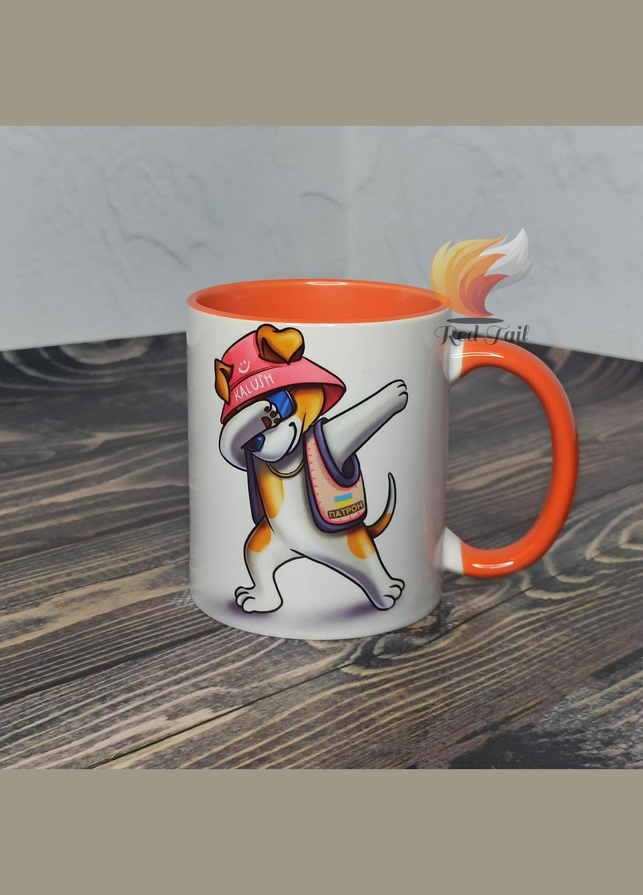 Чашка подарочная "Пес Патрон панамка" 330 мл No Brand (328439469)