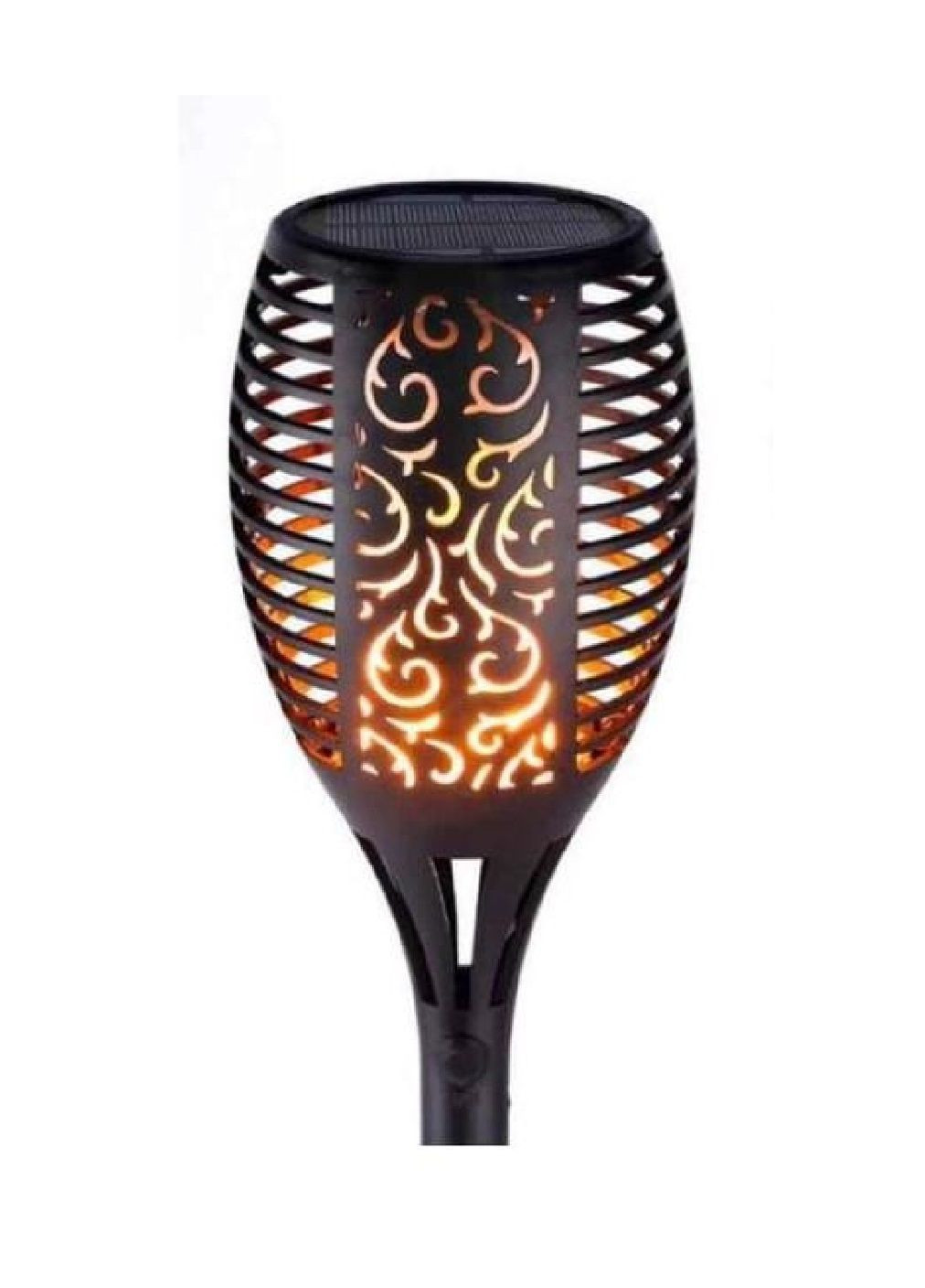 Фонарь лампа светильник факел садовый аккумуляторный на солнечной батарее с сумеречным датчиком (478149-Prob) Unbranded (306681943)