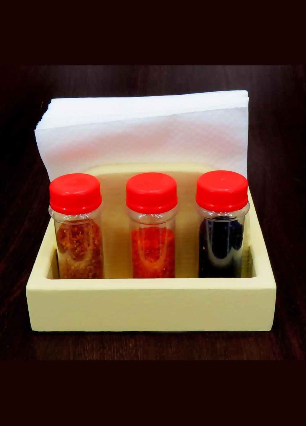 Серветниця з дерева Сігуела лимонад (СЛФ-001551) No Brand (327866723)